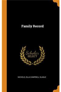 Family Record