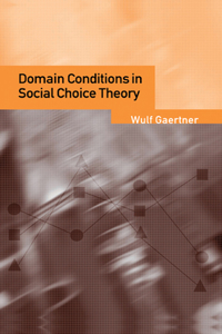 Domain Conditions in Social Choice Theory