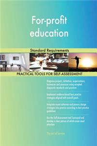 For-profit education Standard Requirements
