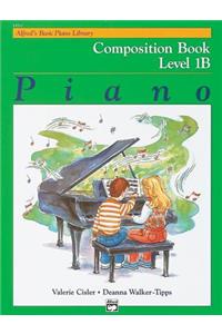 Alfred's Basic Piano Library Composition Book, Bk 1b