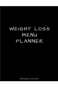 Weight Loss Menu Planner