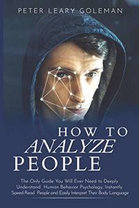 How to Analyze People