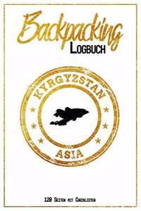 Backpacking Logbuch Kyrgyzstan Asia 120 Seiten mit Checklisten