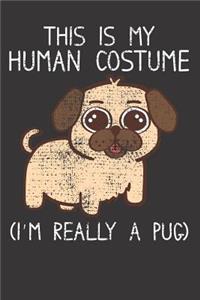 Pug Pet Notebook Journal