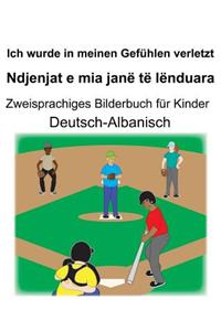 Deutsch-Albanisch Ich wurde in meinen Gefühlen verletzt/Ndjenjat e mia janë të lënduara Zweisprachiges Bilderbuch für Kinder