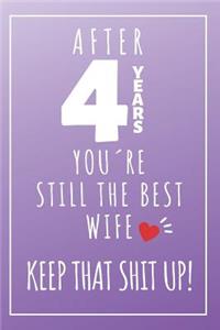 4th Wedding Anniversary