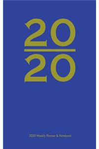 2020 Weekly Planner & Notebook