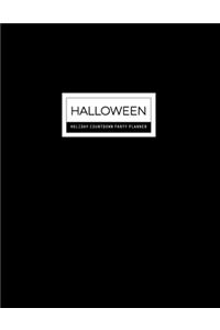 Halloween Holiday Planner