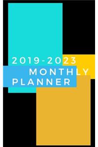 2019-2023 Monthly Planner