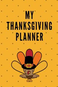 My Thanksgiving Planner