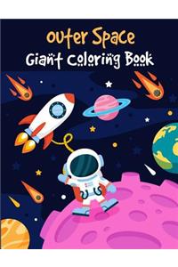 Outer Space Giant Coloring Book