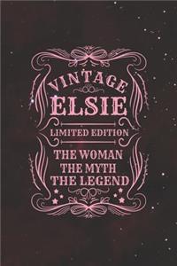 Vintage Elsie Limited Edition the Woman the Myth the Legend