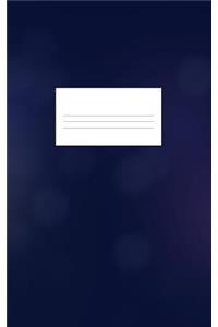 Brilliant Blue 5 X 8 100 Pages College Ruled Journal Notebook