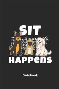 Sit Happens Notebook