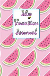 My Vacation Journal