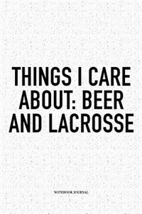 Things I Care About