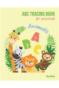 Animals ABC Tracing Book For Preschool