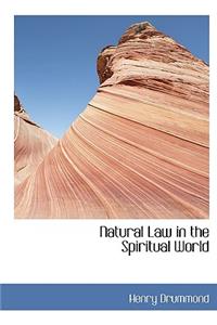 Natural Law in the Spiritual World