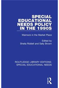 Special Educational Needs Policy in the 1990s