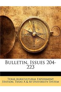 Bulletin, Issues 204-223