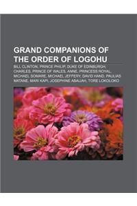 Grand Companions of the Order of Logohu