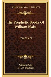 Prophetic Books Of William Blake