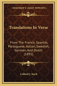 Translations In Verse