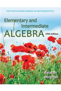 Elementary and Intermediate Algebra with Aleks 52 Week Access Card