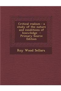 Critical Realism