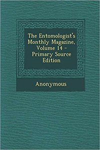 The Entomologist's Monthly Magazine, Volume 14