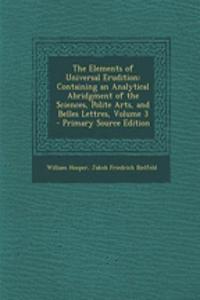 The Elements of Universal Erudition