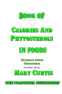 Book of Calories and Phytosterols in Foods