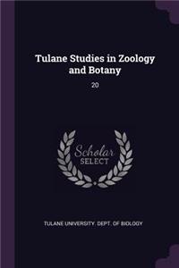 Tulane Studies in Zoology and Botany