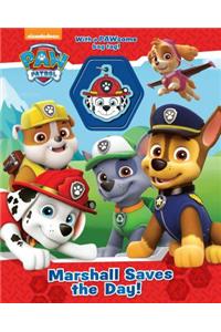 Nickelodeon Paw Patrol Marshall Saves the Day!: With a Pawsome Bag Tag!