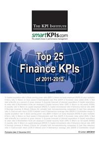 Top 25 Finance KPIs of 2011-2012
