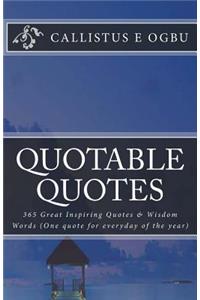 Quotable Quotes