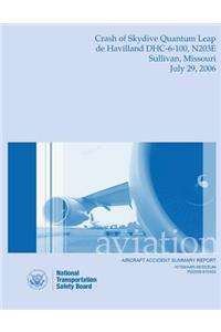 Aircraft Accident Summary Report