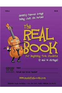 Real Book for Beginning Viola Students (C and G Strings)