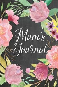 Chalkboard Journal - Mum's Journal