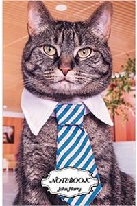 Notebook Journal Dot-grid, Graph, Lined, Blank No Lined - Cute Cat: Small Pocket Notebook Journal Diary