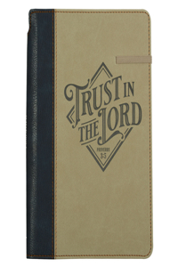 Journal Classic W/Elastic & Pen Holder Trust in the Lord Prov. 3:5