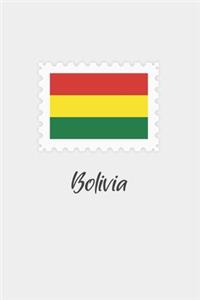 Bolivia flag minimalist notebook