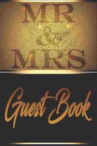 Mr & Mrs Guest Book