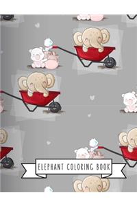 Elephant Coloring Book