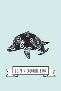 Dolphin Coloring Book