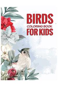 Birds Coloring Book For Kids