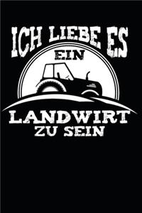 ich liebe es ein Landwirt zu sein
