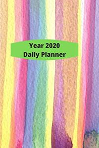 Year 2020 Fully Dated Monthly, Weekly And Daily Calender Planner: Novelty Line Notebook / Journal College Rule Line, A Perfect Gift Item (7 x 10 inches) For Men, Women, Student, Office etc.