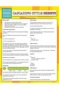 Cascading Style Sheets (Speedy Study Guides)