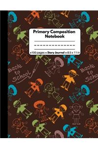 Primary Composition Notebook Story Journal